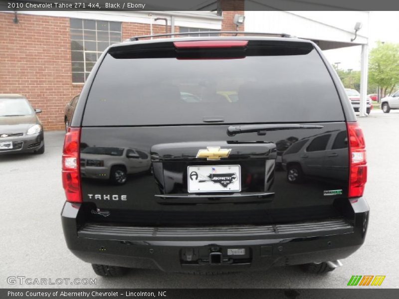 Black / Ebony 2010 Chevrolet Tahoe Z71 4x4