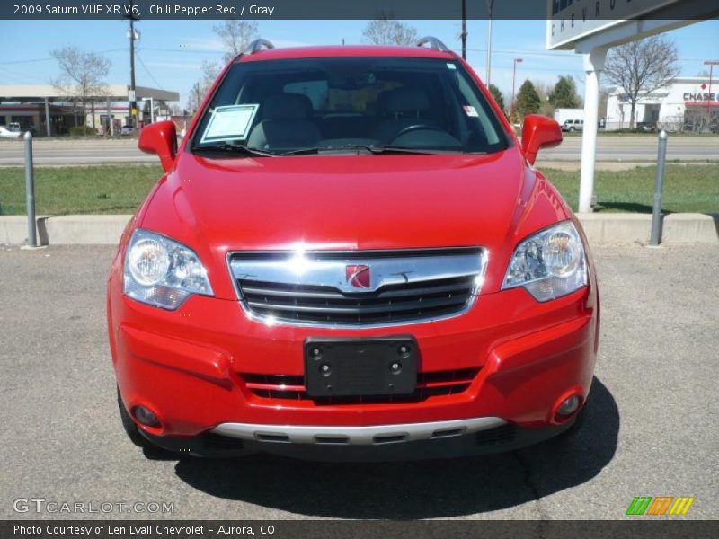 Chili Pepper Red / Gray 2009 Saturn VUE XR V6