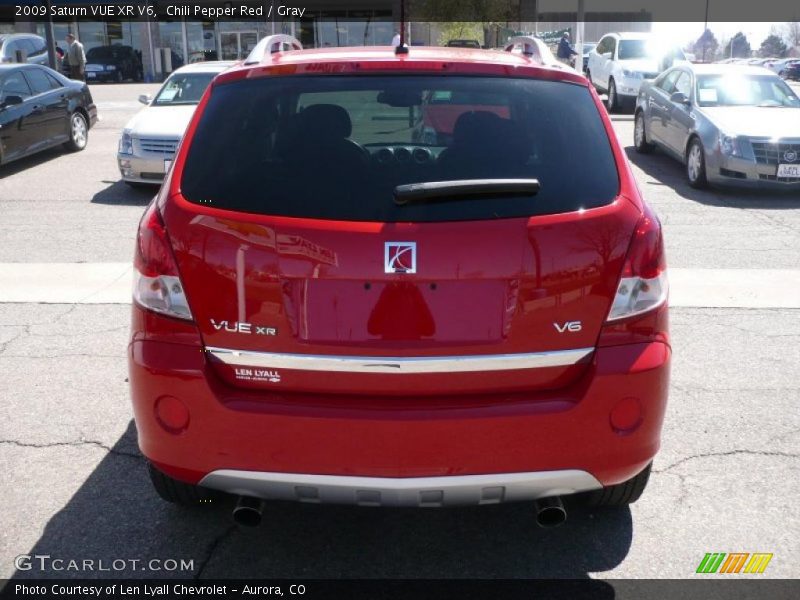 Chili Pepper Red / Gray 2009 Saturn VUE XR V6