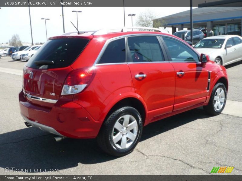 Chili Pepper Red / Gray 2009 Saturn VUE XR V6