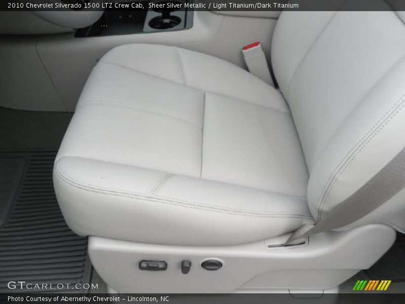 Sheer Silver Metallic / Light Titanium/Dark Titanium 2010 Chevrolet Silverado 1500 LTZ Crew Cab