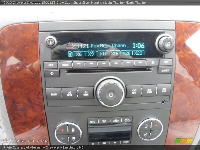 Sheer Silver Metallic / Light Titanium/Dark Titanium 2010 Chevrolet Silverado 1500 LTZ Crew Cab