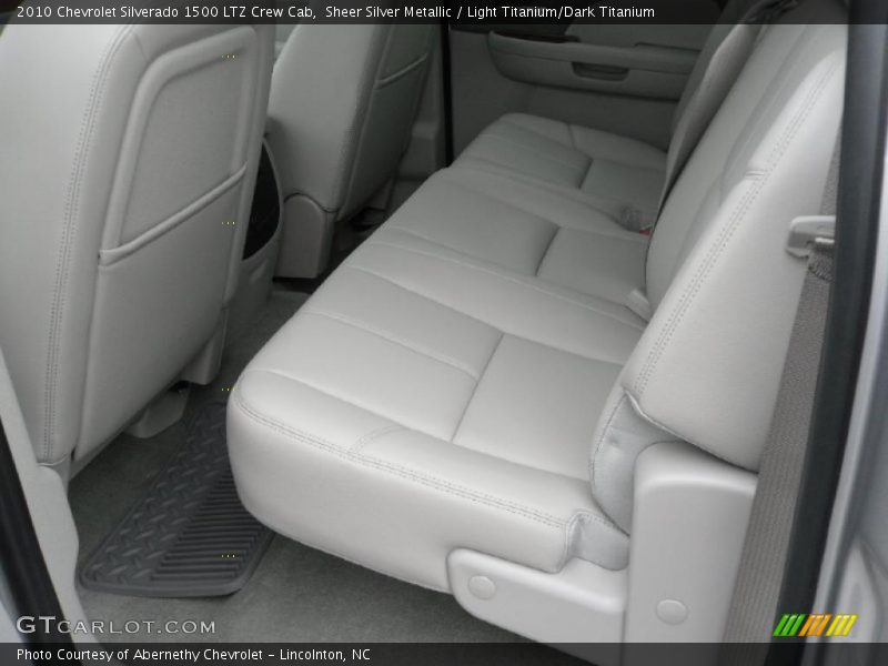 Sheer Silver Metallic / Light Titanium/Dark Titanium 2010 Chevrolet Silverado 1500 LTZ Crew Cab