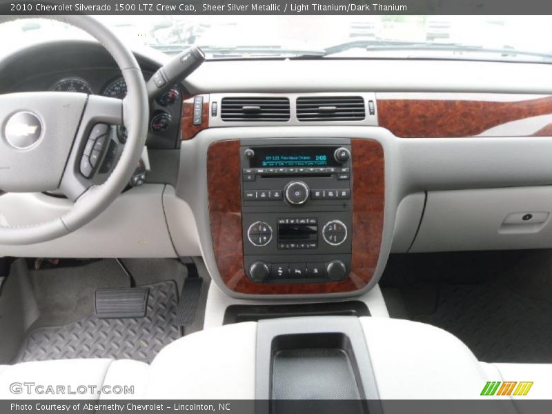 Sheer Silver Metallic / Light Titanium/Dark Titanium 2010 Chevrolet Silverado 1500 LTZ Crew Cab