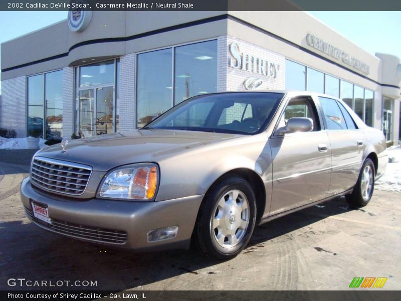 Cashmere Metallic / Neutral Shale 2002 Cadillac DeVille Sedan