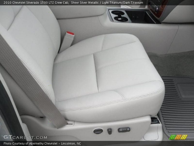 Sheer Silver Metallic / Light Titanium/Dark Titanium 2010 Chevrolet Silverado 1500 LTZ Crew Cab