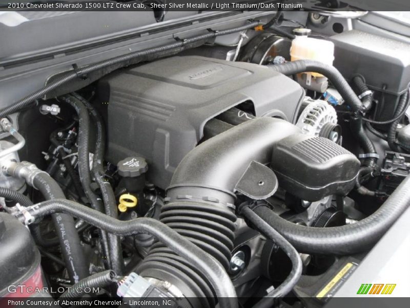 Sheer Silver Metallic / Light Titanium/Dark Titanium 2010 Chevrolet Silverado 1500 LTZ Crew Cab