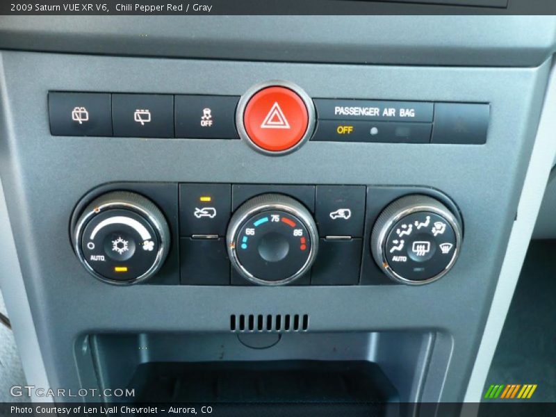 Chili Pepper Red / Gray 2009 Saturn VUE XR V6