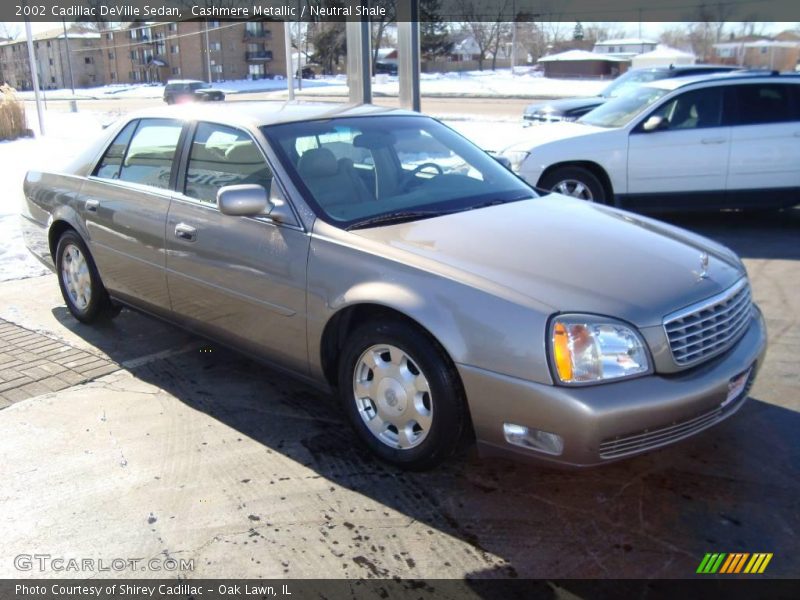 Cashmere Metallic / Neutral Shale 2002 Cadillac DeVille Sedan