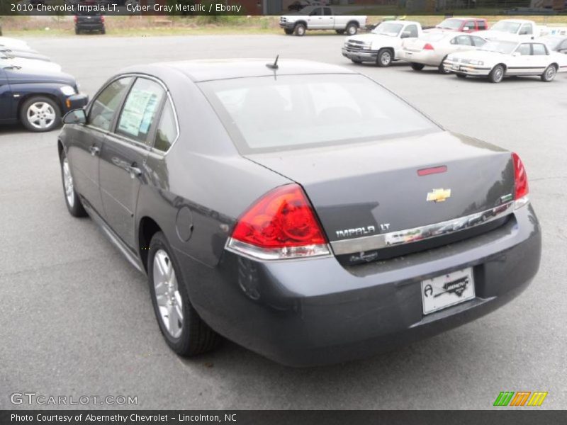 Cyber Gray Metallic / Ebony 2010 Chevrolet Impala LT
