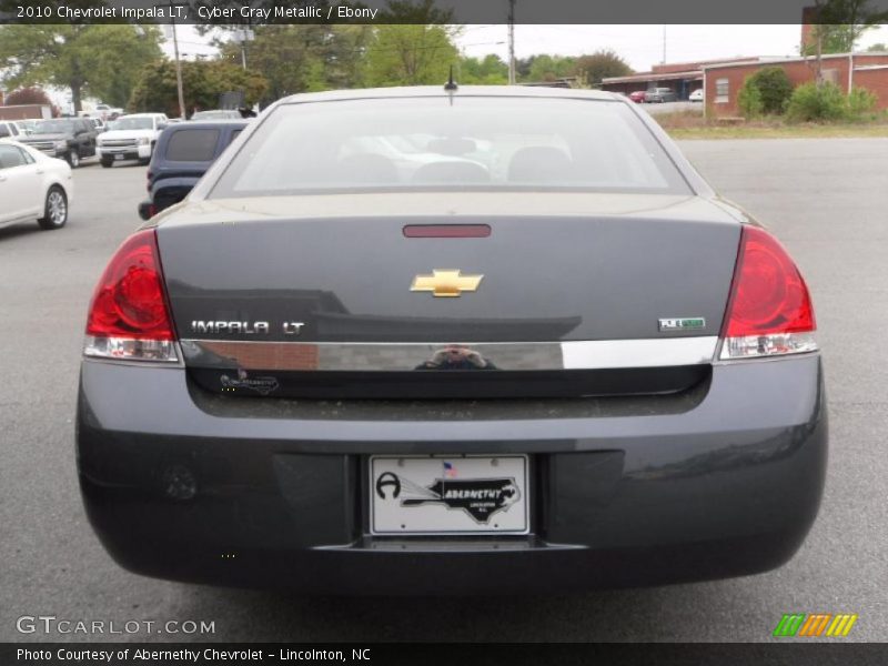Cyber Gray Metallic / Ebony 2010 Chevrolet Impala LT