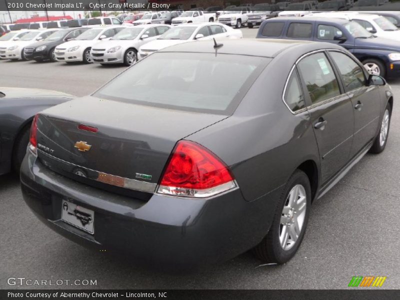 Cyber Gray Metallic / Ebony 2010 Chevrolet Impala LT