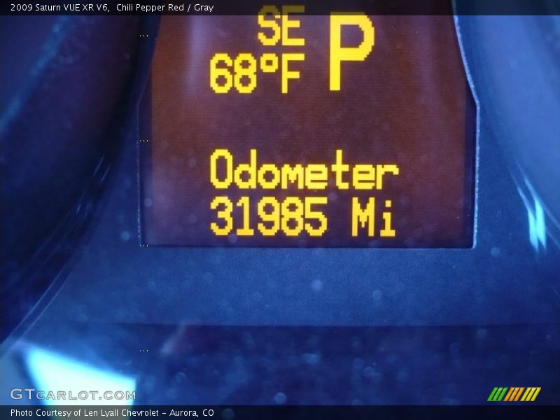 Chili Pepper Red / Gray 2009 Saturn VUE XR V6