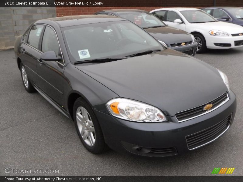 Cyber Gray Metallic / Ebony 2010 Chevrolet Impala LT