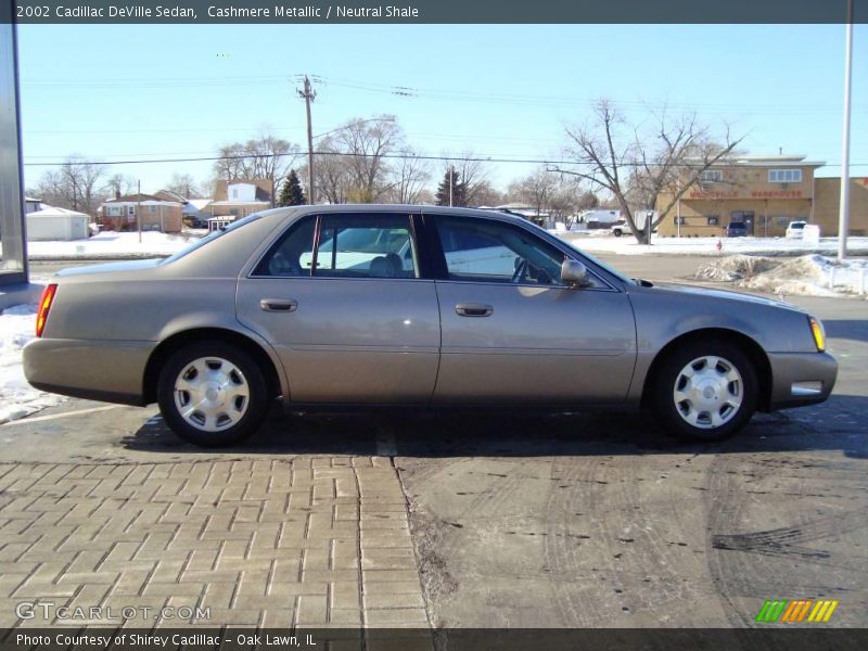 Cashmere Metallic / Neutral Shale 2002 Cadillac DeVille Sedan