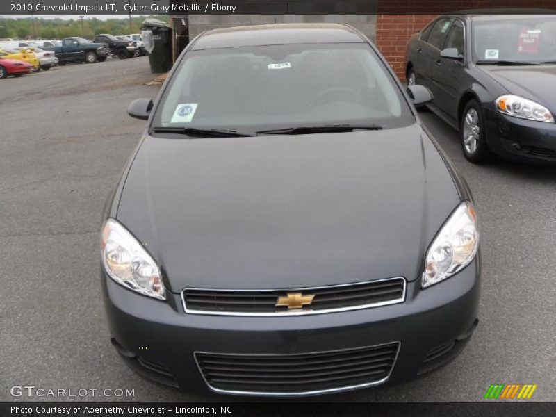 Cyber Gray Metallic / Ebony 2010 Chevrolet Impala LT