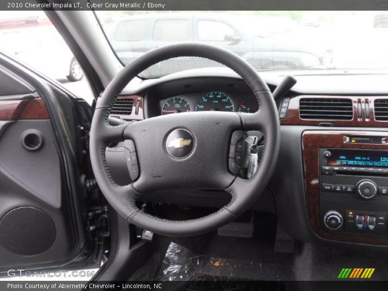 Cyber Gray Metallic / Ebony 2010 Chevrolet Impala LT