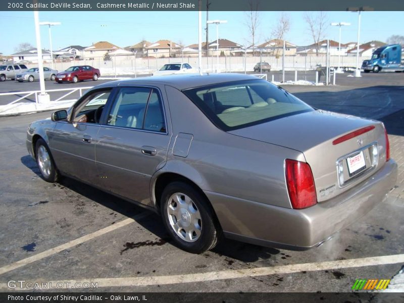 Cashmere Metallic / Neutral Shale 2002 Cadillac DeVille Sedan