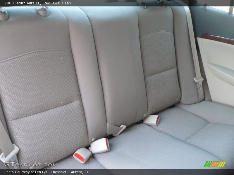 Red Jewel / Tan 2008 Saturn Aura XE