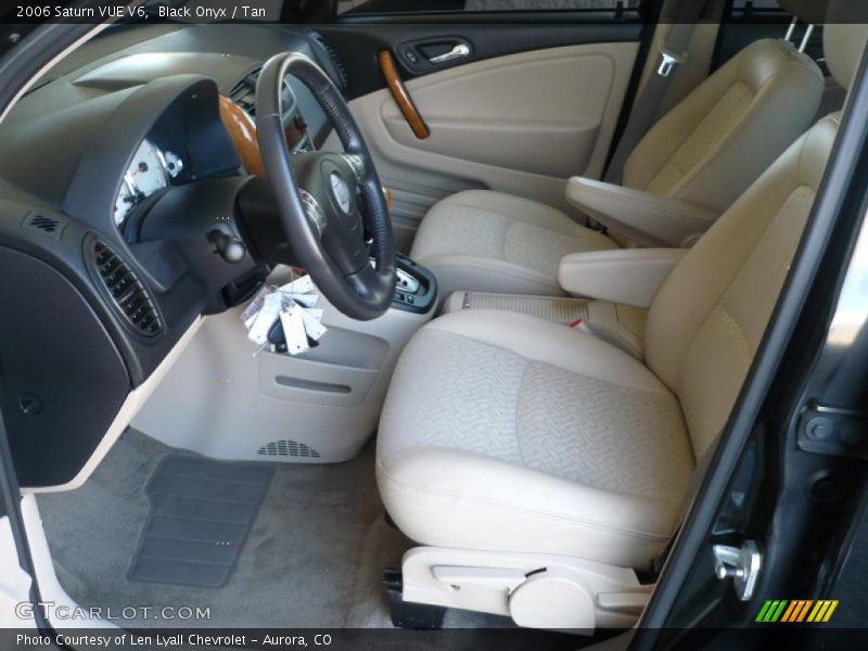Black Onyx / Tan 2006 Saturn VUE V6