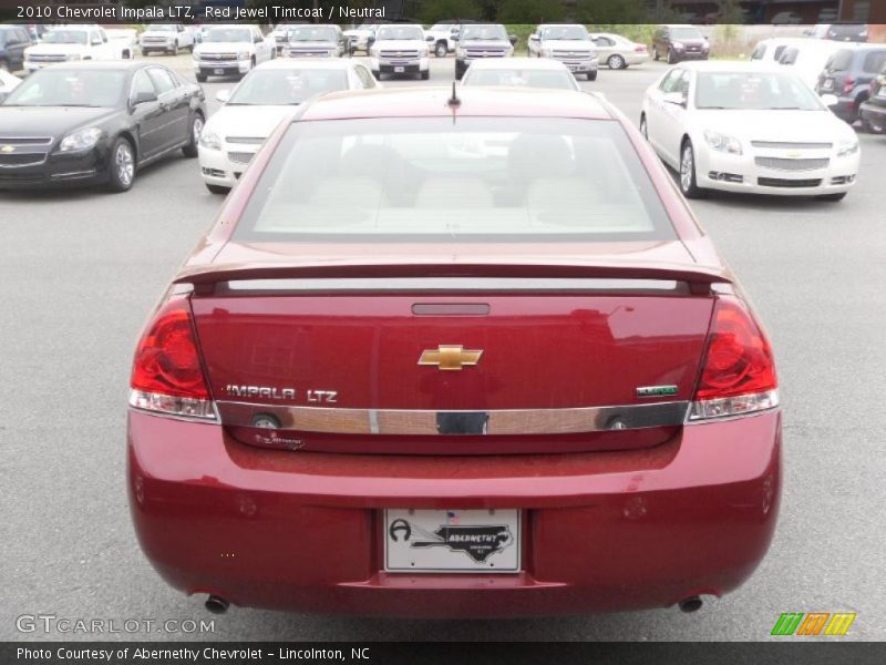 Red Jewel Tintcoat / Neutral 2010 Chevrolet Impala LTZ