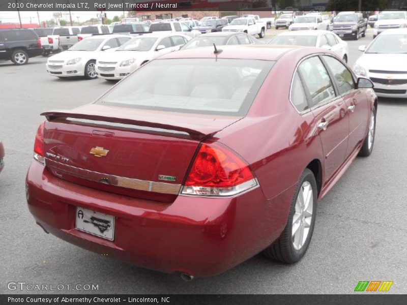 Red Jewel Tintcoat / Neutral 2010 Chevrolet Impala LTZ