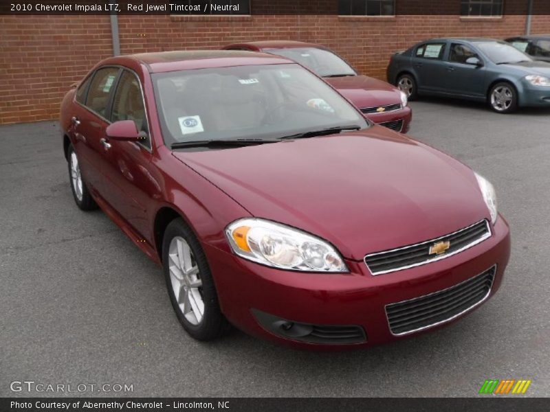 Red Jewel Tintcoat / Neutral 2010 Chevrolet Impala LTZ