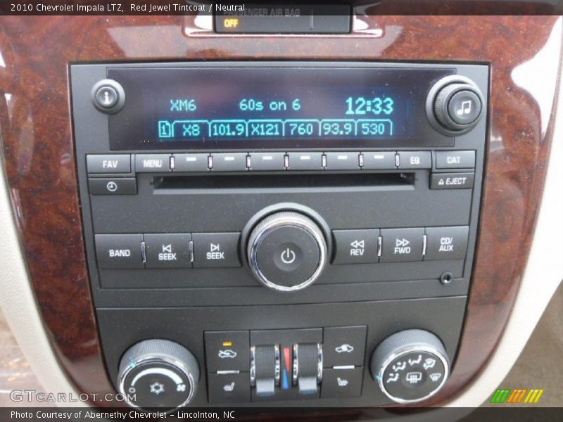 Red Jewel Tintcoat / Neutral 2010 Chevrolet Impala LTZ