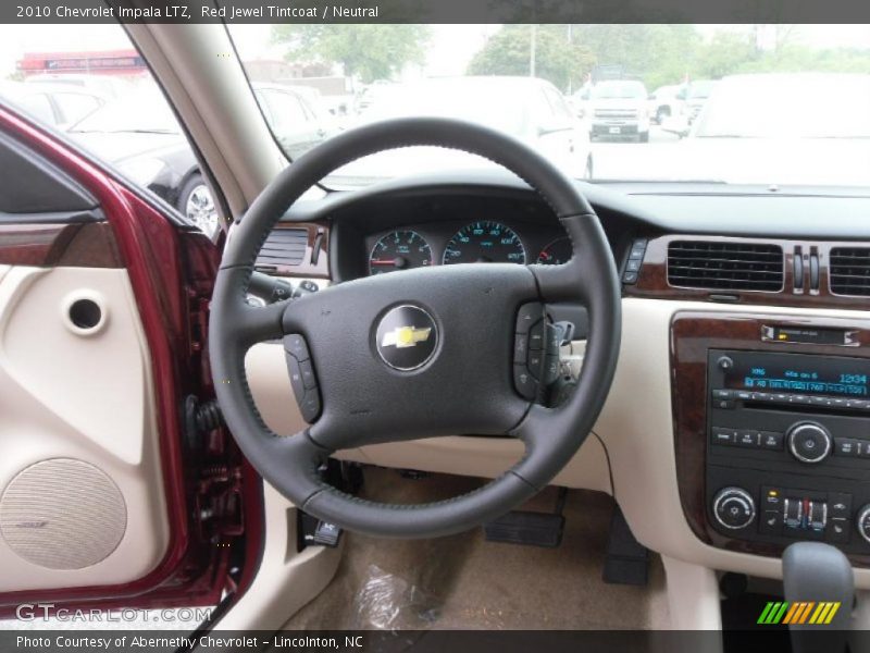 Red Jewel Tintcoat / Neutral 2010 Chevrolet Impala LTZ
