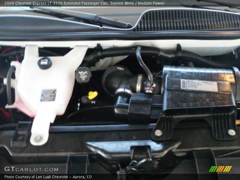 Summit White / Medium Pewter 2009 Chevrolet Express LT 3500 Extended Passenger Van