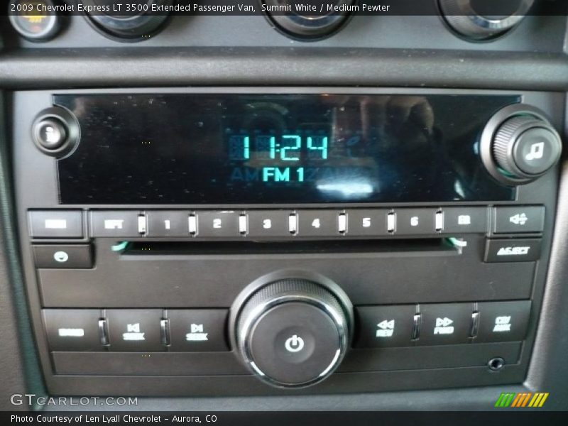 Summit White / Medium Pewter 2009 Chevrolet Express LT 3500 Extended Passenger Van
