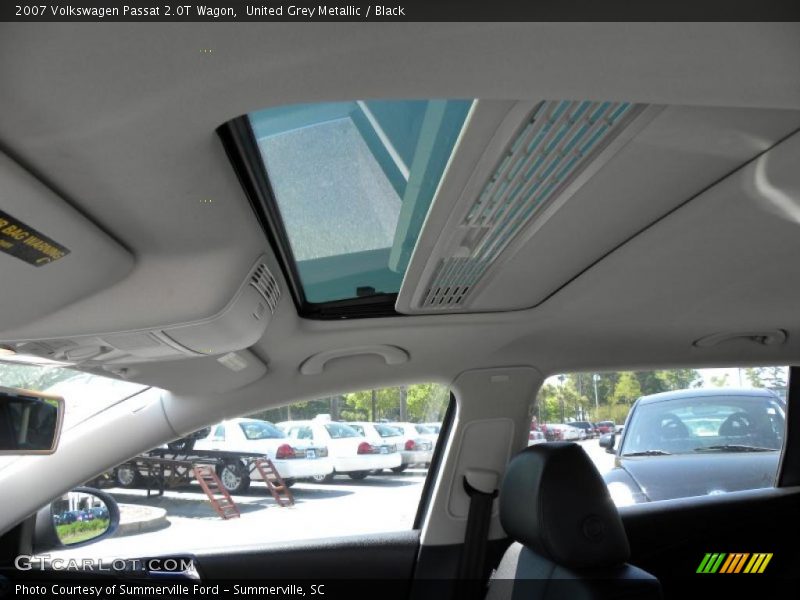 United Grey Metallic / Black 2007 Volkswagen Passat 2.0T Wagon