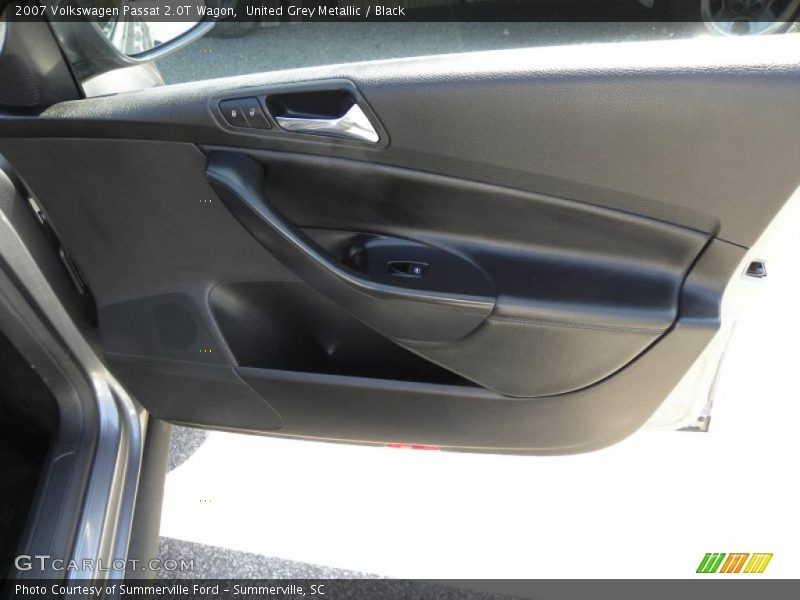 United Grey Metallic / Black 2007 Volkswagen Passat 2.0T Wagon