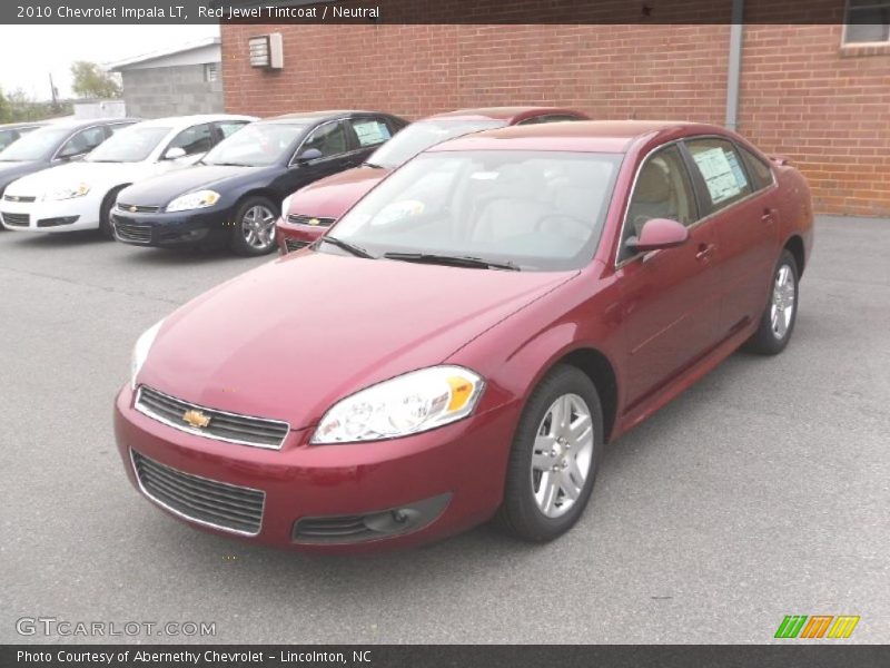 Red Jewel Tintcoat / Neutral 2010 Chevrolet Impala LT
