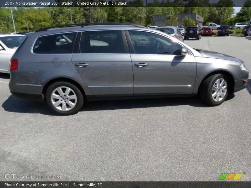 United Grey Metallic / Black 2007 Volkswagen Passat 2.0T Wagon