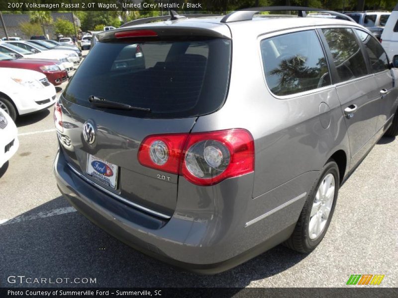 United Grey Metallic / Black 2007 Volkswagen Passat 2.0T Wagon