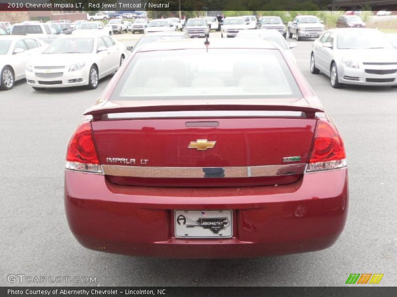 Red Jewel Tintcoat / Neutral 2010 Chevrolet Impala LT