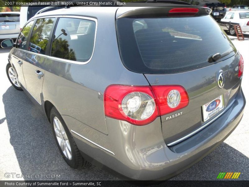 United Grey Metallic / Black 2007 Volkswagen Passat 2.0T Wagon