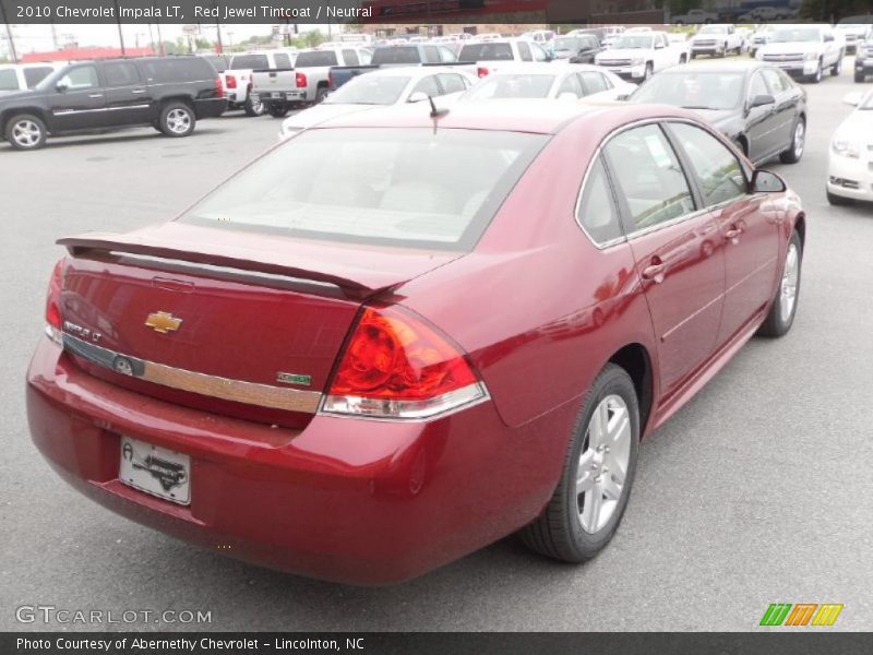 Red Jewel Tintcoat / Neutral 2010 Chevrolet Impala LT