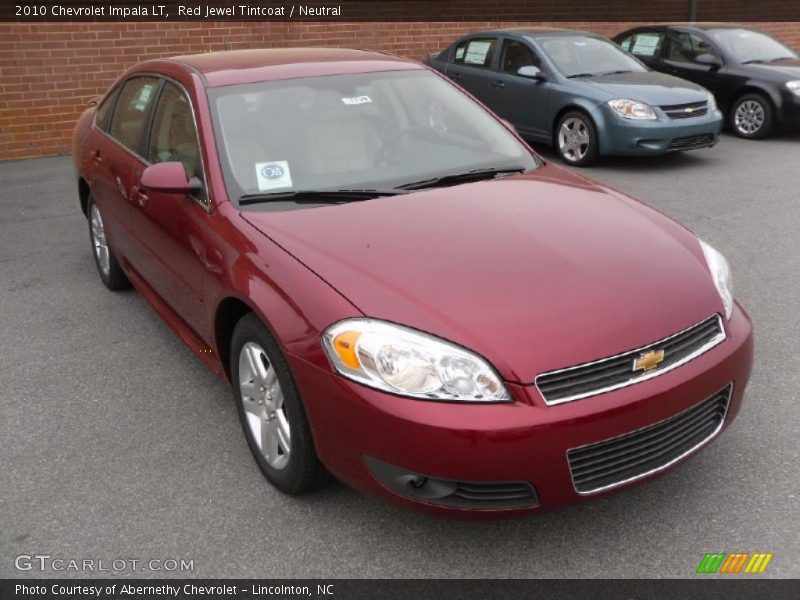 Red Jewel Tintcoat / Neutral 2010 Chevrolet Impala LT