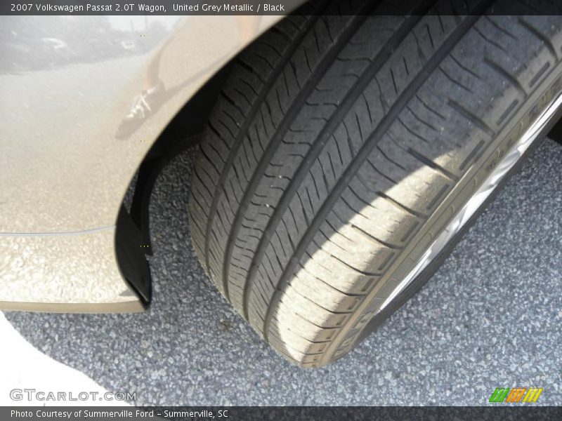 United Grey Metallic / Black 2007 Volkswagen Passat 2.0T Wagon