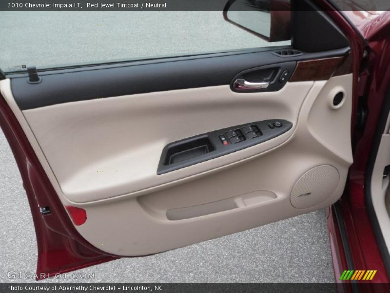 Red Jewel Tintcoat / Neutral 2010 Chevrolet Impala LT