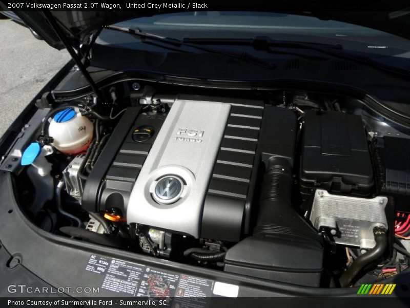 United Grey Metallic / Black 2007 Volkswagen Passat 2.0T Wagon