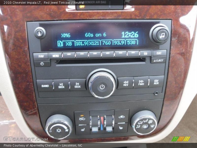 Red Jewel Tintcoat / Neutral 2010 Chevrolet Impala LT