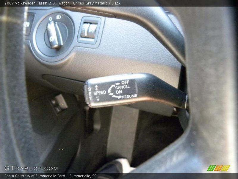 United Grey Metallic / Black 2007 Volkswagen Passat 2.0T Wagon