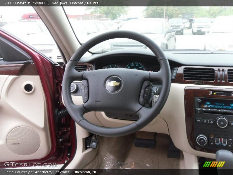 Red Jewel Tintcoat / Neutral 2010 Chevrolet Impala LT