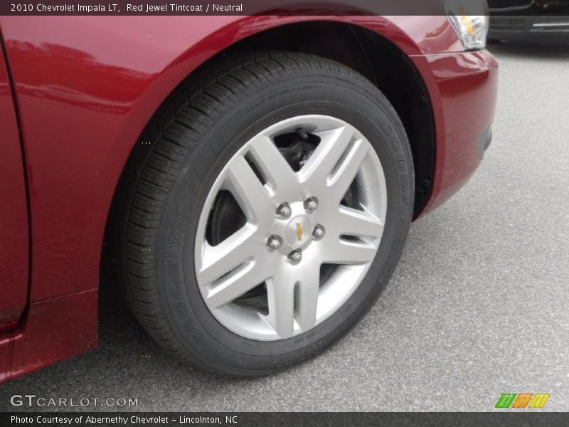 Red Jewel Tintcoat / Neutral 2010 Chevrolet Impala LT
