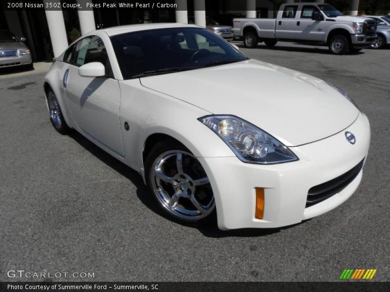 Pikes Peak White Pearl / Carbon 2008 Nissan 350Z Coupe
