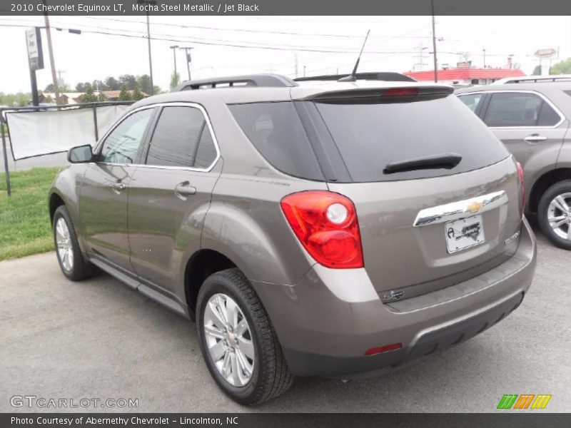 Mocha Steel Metallic / Jet Black 2010 Chevrolet Equinox LT