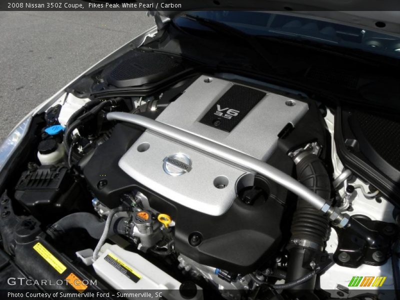 Pikes Peak White Pearl / Carbon 2008 Nissan 350Z Coupe